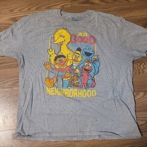 Gray Sesame Street T-Shirt